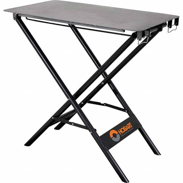 Hobart Welding Products - Stationary Work Benches, Tables Type: Welder's Table Top Material: Steel - Caliber Tooling