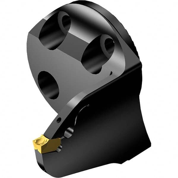 Modular Grooving Head: Right Hand, Blade Holder Head, 40 System Size Uses QFT Inserts, Through Coolant, Series CoroCut QF