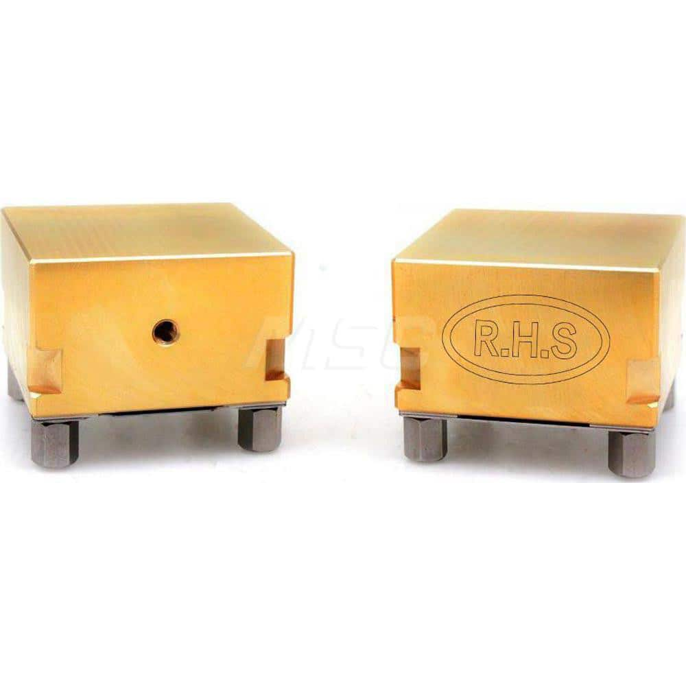 EDM Electrode Holders; System Compatibility: Erowa ITS; Holder Size: Flat51; Maximum Electrode Size (mm): 60; Electrode Shape Compatibility: Square; Material: Brass; Flushing Duct: Yes; With Plate: Yes; Hardened: Yes; For Use With: Erowa/RHS ITS; Series: