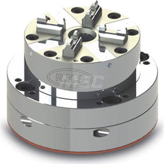 EDM Chucks; Chuck Size: 130mm x 81mm; System Compatibility: Erowa ITS; Actuation Type: Pneumatic; Material: Stainless Steel; CNC Base: No; EDM Base: Yes; Clamping Force (N): 10000.00; Series/List: RHS ITS