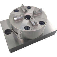 EDM Chucks; Chuck Size: 145mm x 100mm x 72.5mm; System Compatibility: Erowa ITS; Actuation Type: Manual; Material: Stainless Steel; CNC Base: Yes; EDM Base: No; Clamping Force (N): 6000.00; Series/List: RHS ITS