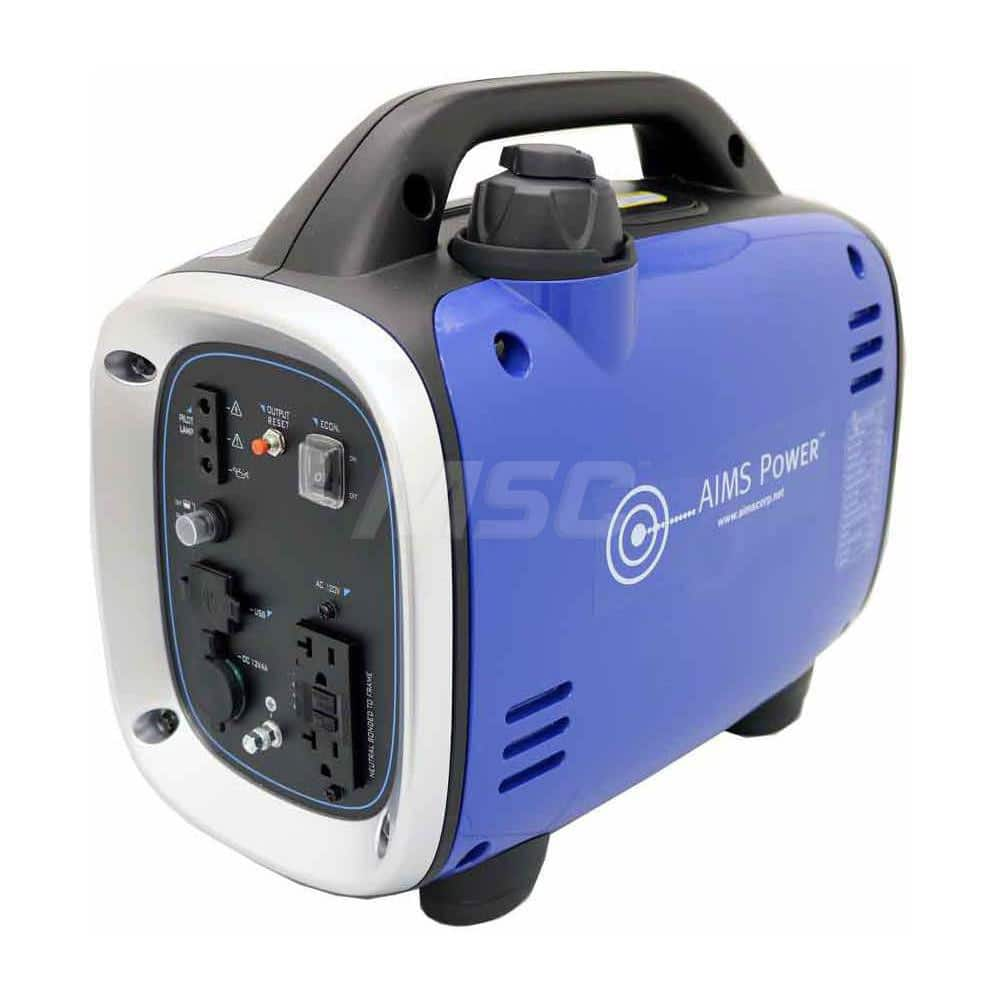 Portable Power Generators; Fuel Type: Gasoline; Starting Method: Recoil; Wattage (kW): 8; Run Time Full Load (Hours): 3; Horsepower (HP): 2.67; Receptacle Type: (2) 120V-20A GFCI Duplex Outlets; (1) 12V DC Accessory Outlet; Wattage: 800