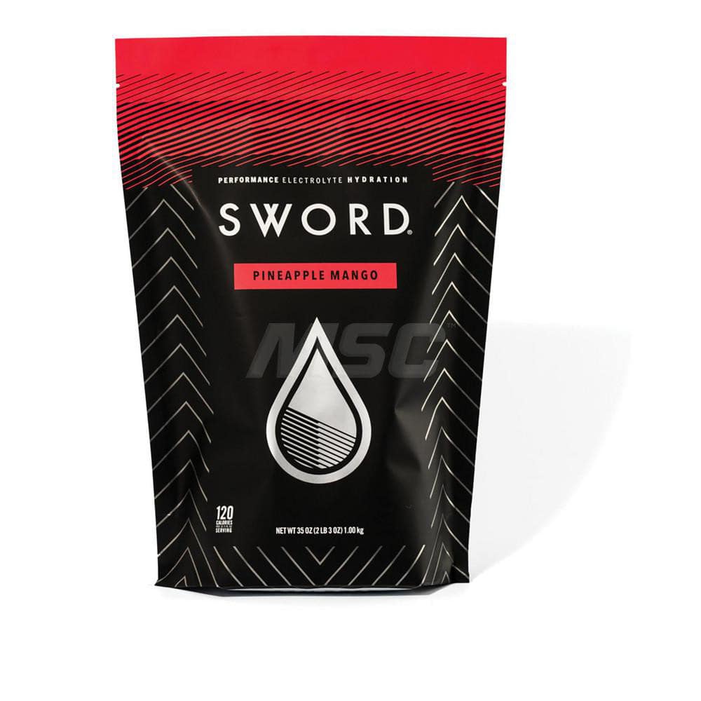 Activity Drink: 35 oz, Pouch, Pineapple Mango, Powder Powder, Yields 5 Gal, Electrolytes, All Natural, No Dyes, No Added Sugars, Heat Stress Prevention