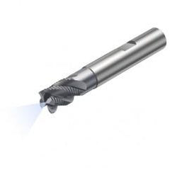 R215.34C08040-DS09K 1640 8mm 4 FL Solid Carbide End Mill - Corner Radius w/Cylindrical - Neck Shank - Caliber Tooling