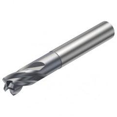 R216.24-06030CAI06G 1610 6mm 4 FL Solid Carbide End Mill - Corner Radius w/Cylindrical Shank - Caliber Tooling