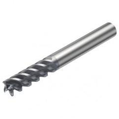 RA216.23-1250BAK09P 1620 4.7498mm 3 FL Solid Carbide End Mill - Corner Radius w/Cylindrical Shank - Caliber Tooling