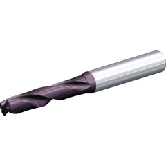 Taper Length Drill Bit: 0.3125″ Dia, 140 ° Coated, 2.9134″ Flute Length, 2.9134″ OAL, RH Cut, Helical Flute, Straight Shank, Series B212