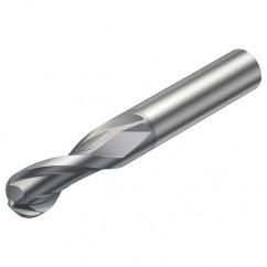 1B230-0250-XA 1630 2.5mm FL Ballnose w/Cylindrical Shank - Caliber Tooling