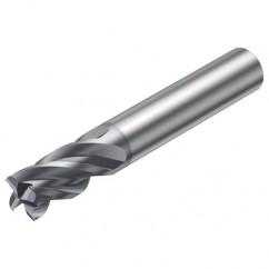 R216.T4-12030CAS16N 1620 12mm 4 FL Solid Carbide Turn-Milling End Mill w/Cylindrical Shank - Caliber Tooling