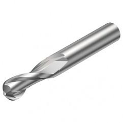 2B330-1200-NC H10F 12mm FL Ballnose w/Cylindrical with Neck Shank - Caliber Tooling