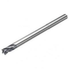 2P210-1600-NC N20C 16mm 4 FL Straight Center Cut w/Cylindrical with Neck Shank - Caliber Tooling