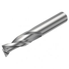 2P232-1800-NA H10F 18mm FL Straight Center Cut w/Cylindrical Shank - Caliber Tooling