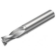 2S220-1600-200-NC H10F 16mm FL Straight Corner Radius Center Cut w/Cylindrical with Neck Shank - Caliber Tooling