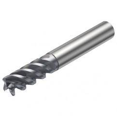 R216.24-20050FCC44P 1620 20mm-CoroMill Plura Solid CBD endmill with Corner Radius w/Cylindrical with Neck Shank - Caliber Tooling