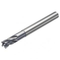 R216.24-08030CAJ08G 1610 8mm 4 FL Solid Carbide End Mill - Corner Radius w/Cylindrical Shank - Caliber Tooling