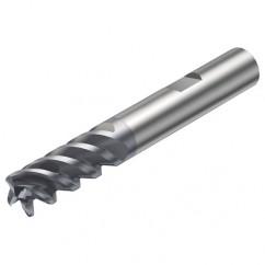 R216.24-16050IBC32P 1620 16mm 4 FL Solid Carbide End Mill - Corner Radius w/Weldon Shank - Caliber Tooling