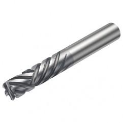 2P460-0635-NA 1630 6.35mm 6 FL Straight Center Cut w/Cylindrical Shank - Caliber Tooling