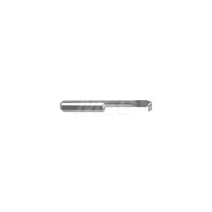 Internal Boring Bar: 0.315″ Min Bore, 1.063″ Max Depth, Left Hand Cut, Carbide 2.0472″ OAL, 0.0079″ Corner Radius