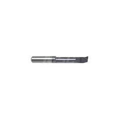 Internal Boring Bar: 0.315″ Min Bore, 1.6535″ Max Depth, Right Hand Cut, Carbide 2.6378″ OAL, 0.0079″ Corner Radius