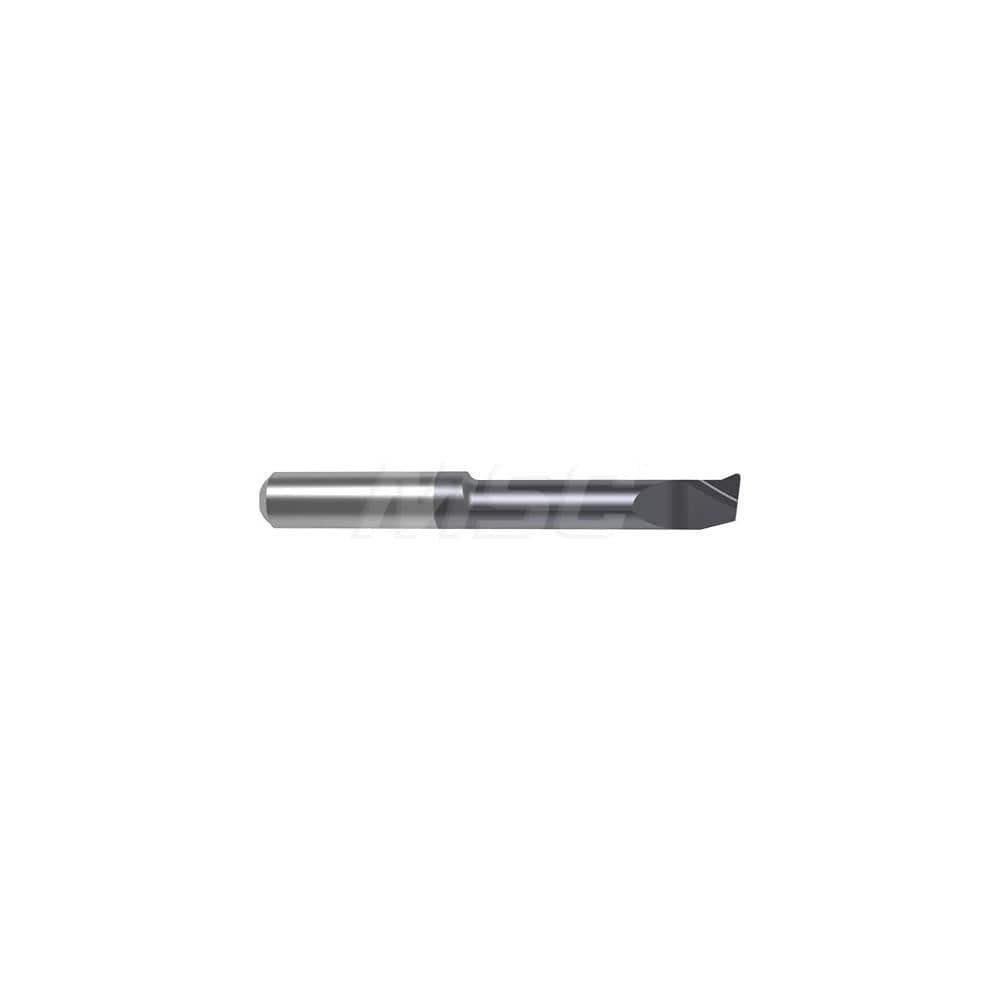 Internal Boring Bar: 0.315″ Min Bore, 1.4567″ Max Depth, Right Hand Cut, Carbide 2.4409″ OAL, 0.0039″ Corner Radius