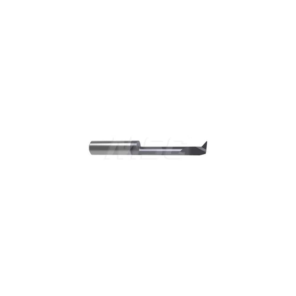 Internal Boring Bar: 0.315″ Min Bore, 0.6693″ Max Depth, Right Hand Cut, Carbide 1.6535″ OAL, 0.0079″ Corner Radius