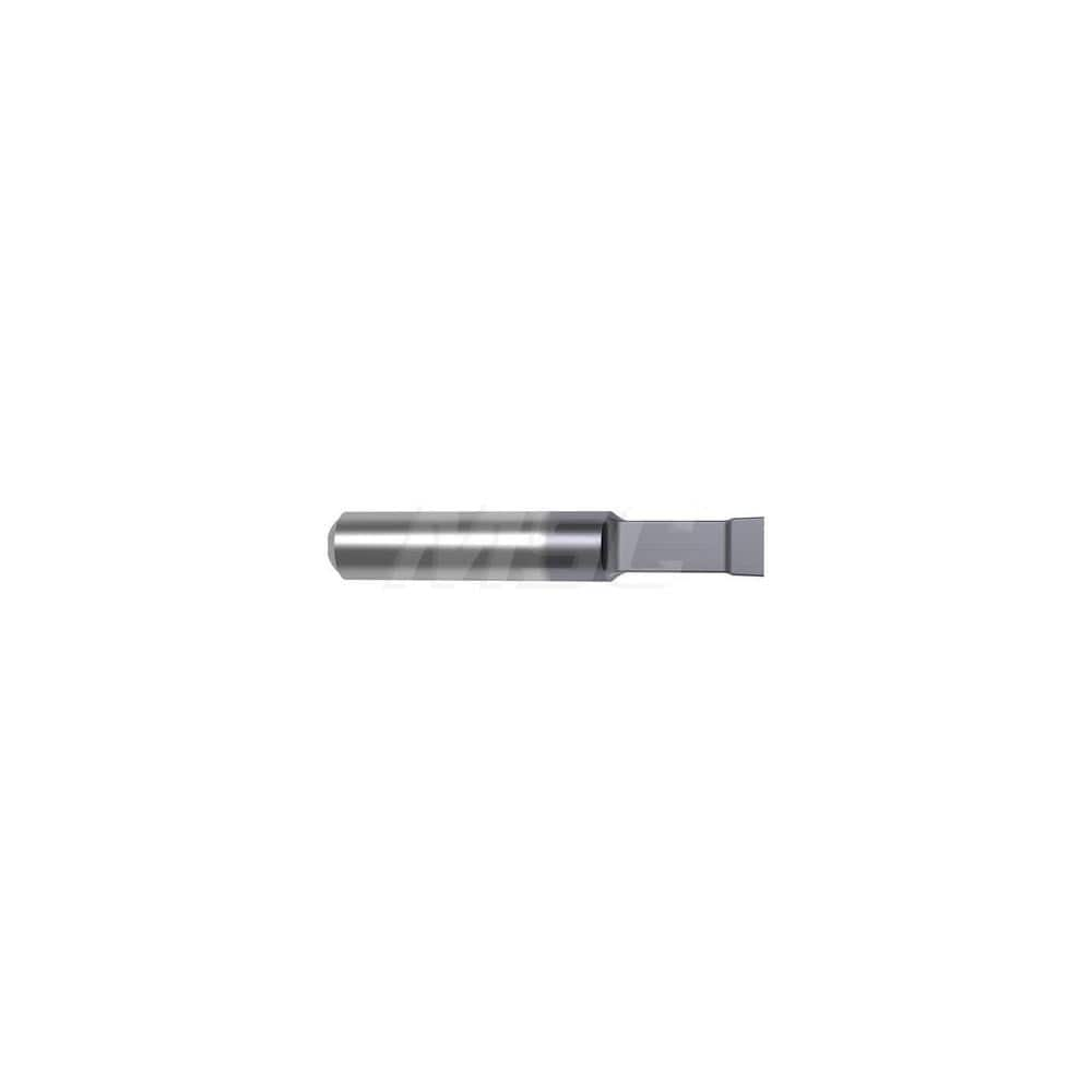 Internal Boring Bar: 0.3543″ Min Bore, 0.9449″ Max Depth, Neutral, Carbide 2.0472″ OAL, 0.0079″ Corner Radius