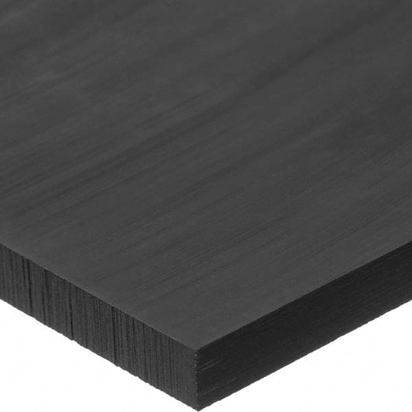 USA Sealing - 4' x 4" x 1/8" Black Acetal Rectangular Bar - Caliber Tooling