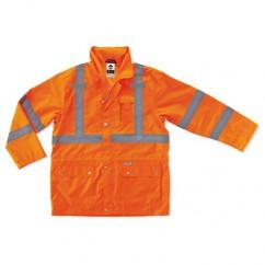 8365 M ORANGE RAIN JACKET - Caliber Tooling