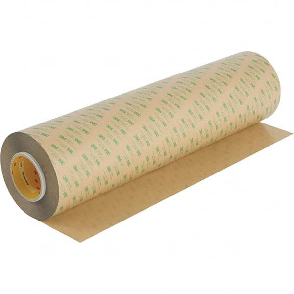 Adhesive Transfer Tape; Adhesive Material: Acrylic; Width (mm): 24 in; Width (Inch): 24; Length (yd): 180.00; Adhesion Strength: High; Thickness (mil): 5.0 mil; Minimum Operating Temperature (F): -40.0  ™F; Maximum Operating Temperature (C): 204.0  ™C; 40