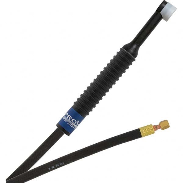 PRO-SOURCE - 80 Amp 12-1/2' Rubber Outfit 24N Air Cooled TIG Welding Torch Kit - Caliber Tooling