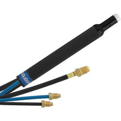 PRO-SOURCE - 500 Amp 12-1/2' Rubber Outfit 18P Water Cooled TIG Welding Torch Kit - Caliber Tooling