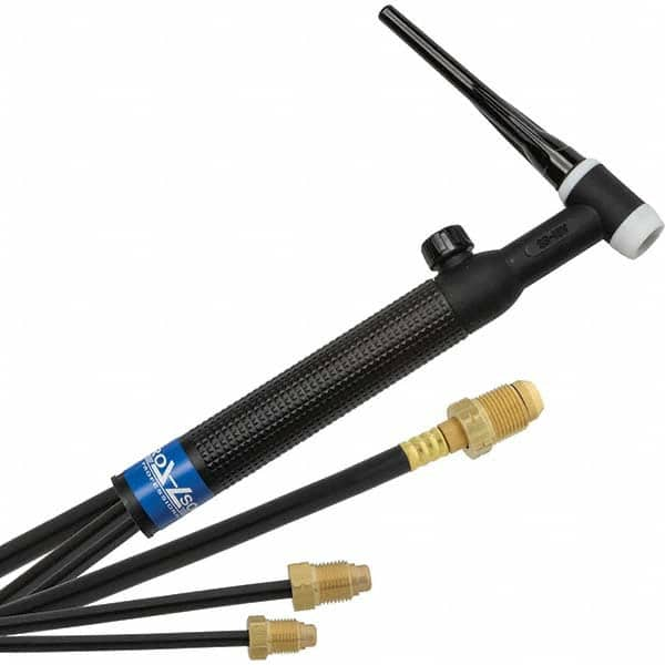 PRO-SOURCE - 350 Amp 25' Rubber Outfit 18V Water Cooled TIG Welding Torch Kit - Caliber Tooling