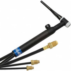 PRO-SOURCE - 350 Amp 12-1/2' Rubber Outfit 18V Water Cooled TIG Welding Torch Kit - Caliber Tooling