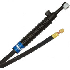 PRO-SOURCE - 80 Amp 12-1/2' Rubber Outfit 24VN Air Cooled TIG Welding Torch Kit - Caliber Tooling