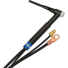 PRO-SOURCE - 150 Amp 25' Rubber Outfit 17F Air Cooled TIG Welding Torch Kit - Caliber Tooling