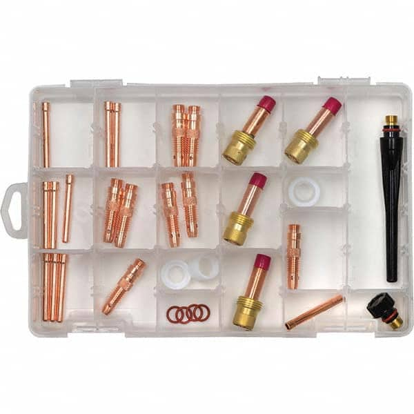 PRO-SOURCE - TIG Torch Parts & Accessories Type: Accessory Kit Length (Inch): 10-1/2 - Caliber Tooling