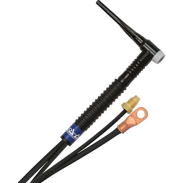 PRO-SOURCE - 150 Amp 25' Rubber Outfit 17FMT Air Cooled TIG Welding Torch Kit - Caliber Tooling