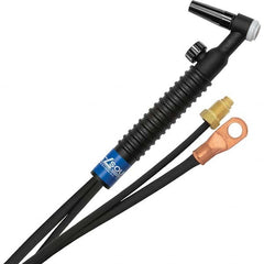 PRO-SOURCE - 125 Amp 12-1/2' Rubber Outfit 9V Air Cooled TIG Welding Torch Kit - Caliber Tooling