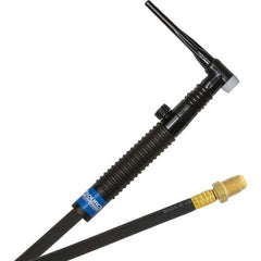 PRO-SOURCE - 200 Amp 12-1/2' Rubber Outfit 26FVMT Air Cooled TIG Welding Torch Kit - Caliber Tooling