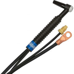 PRO-SOURCE - 125 Amp 12-1/2' Rubber Outfit 9F Air Cooled TIG Welding Torch Kit - Caliber Tooling