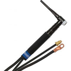 PRO-SOURCE - 200 Amp 12-1/2' Rubber Outfit 26FMT Air Cooled TIG Welding Torch Kit - Caliber Tooling