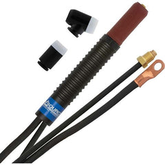 PRO-SOURCE - 200 Amp 12-1/2' Rubber Outfit 200M Air Cooled TIG Welding Torch Kit - Caliber Tooling