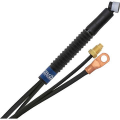 PRO-SOURCE - 80 Amp 12-1/2' Rubber Outfit 24FMT Air Cooled TIG Welding Torch Kit - Caliber Tooling