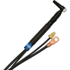 PRO-SOURCE - 125 Amp 12-1/2' Rubber Outfit 9FMT Air Cooled TIG Welding Torch Kit - Caliber Tooling