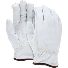 MCR Safety - Size S, ANSI Cut Lvl A4, Puncture Lvl 3, Abrasion Lvl 4, Uncoated Cut & Puncture Resistant Gloves - Caliber Tooling