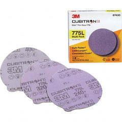 3M - Adhesive-Backed/PSA Discs Disc Diameter (Inch): 5 Abrasive Material: Ceramic - Caliber Tooling