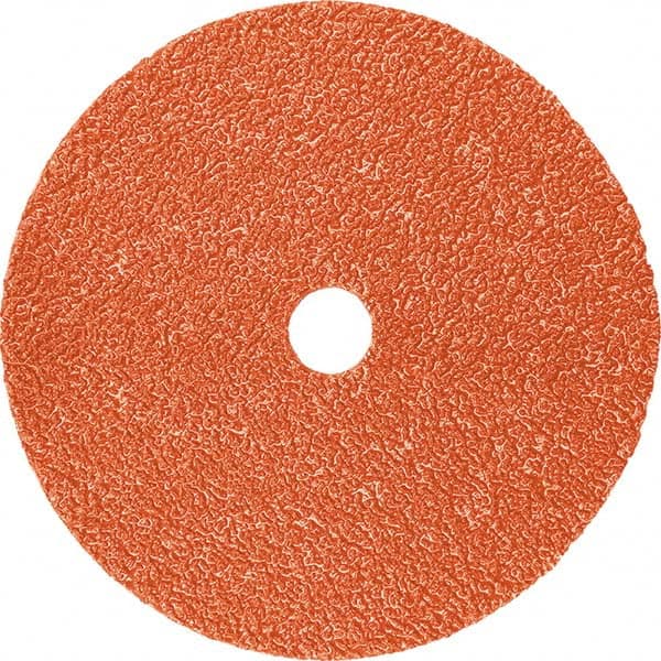 Fiber Disc: 7/8″ Hole, Ceramic Orange, Series 987C