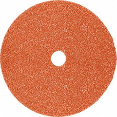 Fiber Disc: 7/8″ Hole, Ceramic Orange, Series 987C