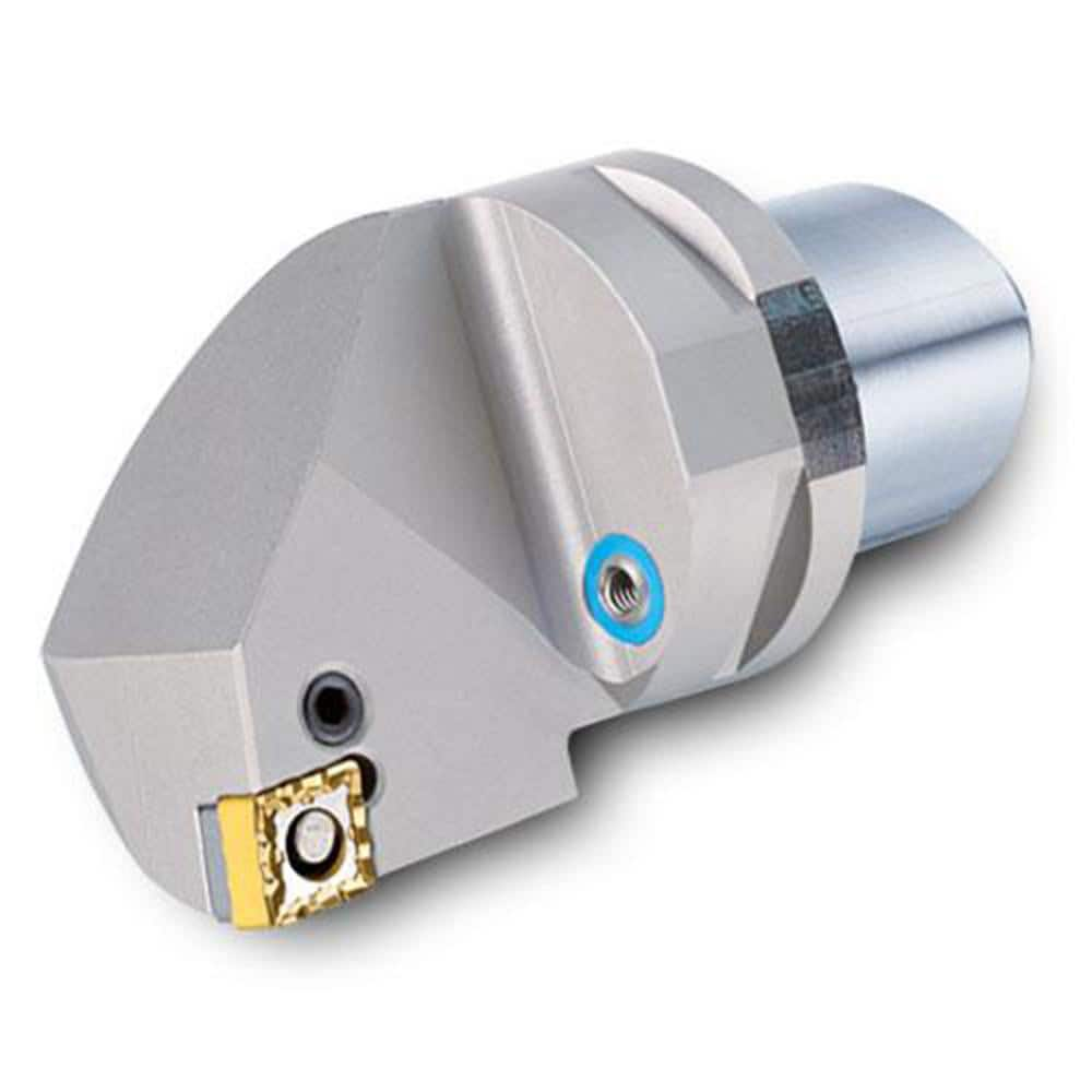 Modular Turning & Profiling Cutting Unit Head: Size C4, 50 mm Head Length, External, Left Hand 27 mm Center to Cutting Edge, Uses CN.. Inserts, Through Coolant