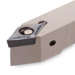 Indexable Turning Toolholders; Cutting Direction: Neutral; Compatible Insert Size Code: DC..21.5.; Toolholder Style: BDNCN; Rake: Positive; Rake Angle: 7.000; Multi-use Tool: No; Lead Angle: 63.0; Insert Holding Method: Lever; Shank Width (mm): 12.00; Sha